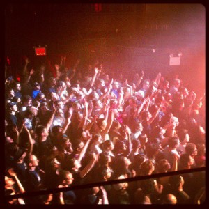our lady peace crowd